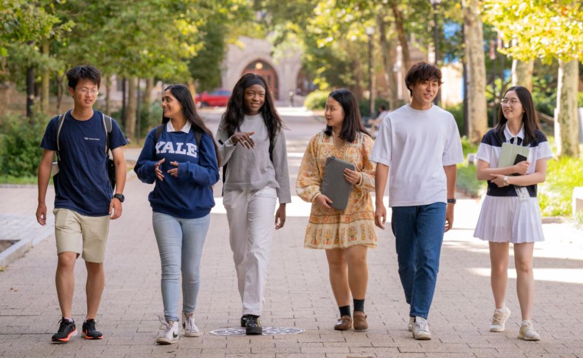 Students Walking
